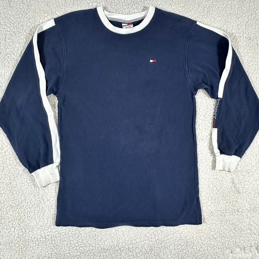 Tommy-hilfiger Men's Navy and Blue Shirt
